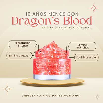 Crema facial Dragon's Blood rejuvenecedora para una piel más joven y radiante